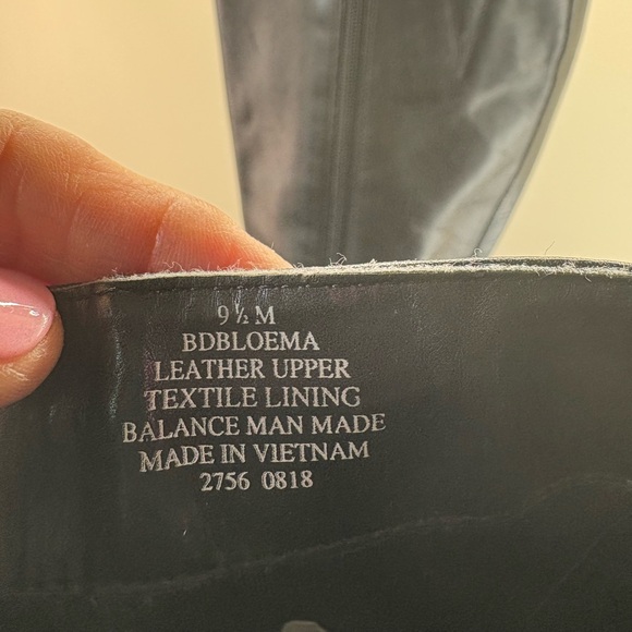 Bandolino Leather Riding Boots Size 9 1/2 M - Picture 6 of 10